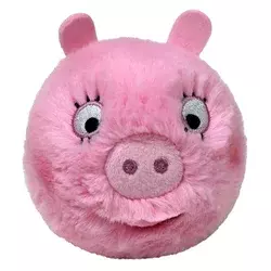 TY Plišana igračka  Loptica Peppa Pig Mummy Pig 83040, 9 cm, Roza