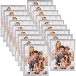 Hoikwo – set 18 srebrnih okvirjev 20 x 25 cm