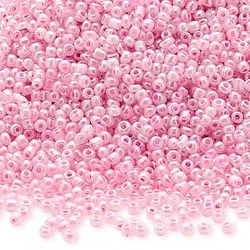 Kašaste perle (seed bead) 11/0 -2 mm pastelna roze