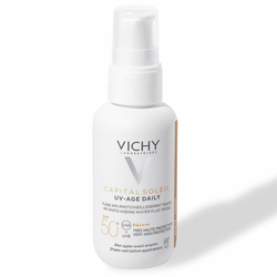 VICHY Tonirani Vodeni fluid protiv fotostarenja Capital Soleil UV Age Daily SPF 50+  40 ml
