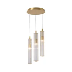 Zuma Line 1221 - Luster na sajli ARIA 3xE14/7W/230V zlatna