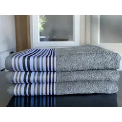 Peškir LTD Siva boja 70x120cm D3 ( VLK000952-sivaltd-1 )