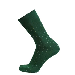 Sokisahtel Nogavice MARCO viscose socks with dots zelena