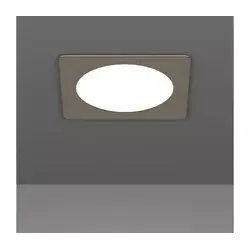Eglo 901408 - Ugradna LED svetiljka FUEVA LED/6,3W/230V 11,9x11,9 cm hrom
