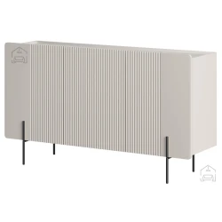Komoda Malmi 150 3D - kašmir, črne nogi