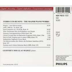 BUSONI note: 10 VARIATIONEN UBER PRALUDIUM VON CHOPIN