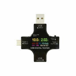 Eversame 2v1 - USB tester in multimeter (USB-C in USB 3.0)