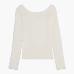 Cropp - Glatki džemper - Krem