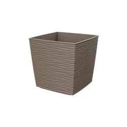 Gardino-saksija finesa kvadrat 20x20x17.3h moka ( 34474 )