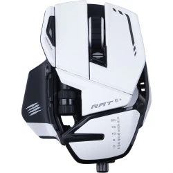 MADCATZ R.A.T. 6+ Gaming Mouse White ( 072299 )