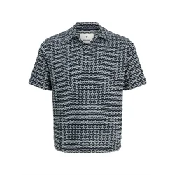 Jack & Jones Plus Majica JPRBLAELI  mornarska / dimno modra