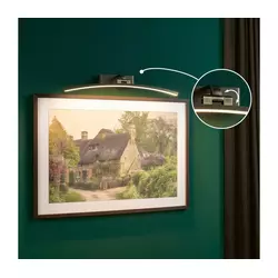 Paulmann 95561 - LED 10W osvetljenje za slike BENTO, 230V, 50 cm, mesing