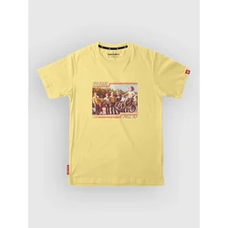 Loose Riders Go Fast Pull Up Tech Tee yellow