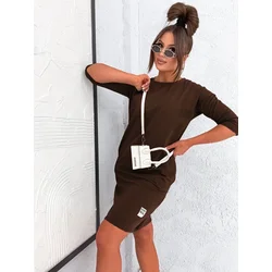 Resti Womens Mini Fabric Dress