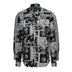 Radwa Srajca Viscos floral pattern 2pc črna/pegasto črna