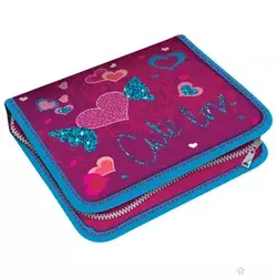 Pernica puna 1 zip, dva preklopa Cute Love 1B, 26816