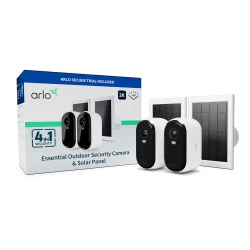 ARLO VMK3250-100EUS Essential (Gen. 2) Bundle 2K Outdoor Set od 2 nadzorne kamere + 2 solarna punjača