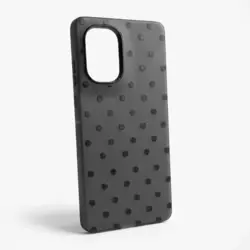 Maska Candy Dots za Motorola Moto Edge 50 Fusion/ Moto G96 crna