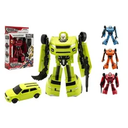 Teddies Transformer avto/robot iz plastike 18cm 4 barve