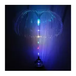 RGB LED solarna svetiljka LED/1,2V 300 mAh IP44 crna