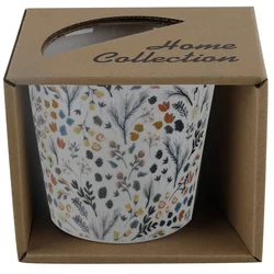 HOME COLLECTION SKODELICA 360 ML FLOWERS RUMENA