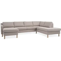 Sofa HELLERUP corner chaise right beige