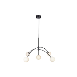 Markslöjd 107560 - Luster na sajli HEAVEN 5xG9/28W/230V