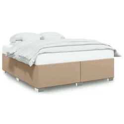 Okvir za krevet boja cappuccina 200x200 cm od umjetne kože