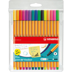 Stabilo POINT 88 1/15 10+5 NEON GRATIS
