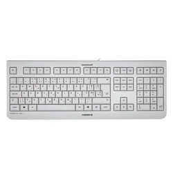CHERRY KC-1000 tastatura, USB, bela