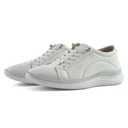 Mona Shoes Ženske patike, Kožne, Bele