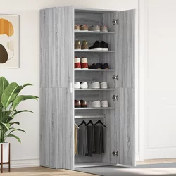 Ormar za cipele Siva Sonoma 80 x 39 x 178 cm Konstruirano drvo