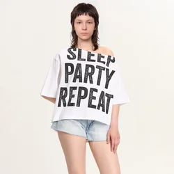 Cropp - Bluza s natpisom - white