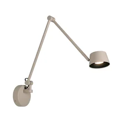 LED prigušiva zidna lampa SAVINA LED/9W/230V bež