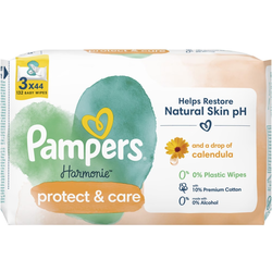 Pampers vlažne maramice kamilica 3x44kom