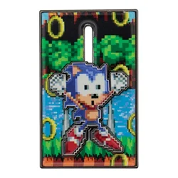Sonic the Hedgehog pokretni bedž, 50 x 30 mm, tiraž 9.995