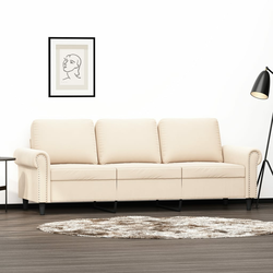vidaXL Trosed krem 180 cm žamet