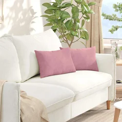 Jastučići za sofu 2 pcs Ružičasta 50 x 30 cm Kordura tekstil