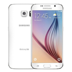 SAMSUNG obnovljen pametni telefon Galaxy S6 3GB/32GB, White Pearl