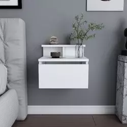 Hanah Home Noćni stočić Alice, Beli