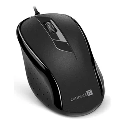 CONNECT IT CMO-1200-BK - Žični miš 1000 DPI crne boje