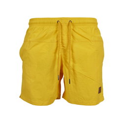 Urban Classics Kratke kopalne hlače, rumena