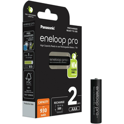 Panasonic baterije Eneloop PRO AAA/2B 2 kom (BK-4HCDE/2BE)