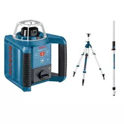 BOSCH rotacijski laser GRL400H + BT170HD + GR240 + LR1