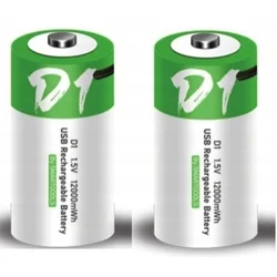 BATERIJE SMARTOOLS BATERIJE 1,5 V 650 mAh USB-C 2 KOS