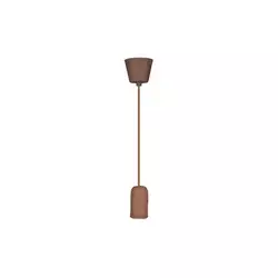 Kabl za napajanje 1xE27/60W/230V beton/braon