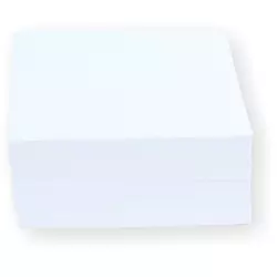 Blok papira za beleške 8,5x8,5 cm 400l, beli