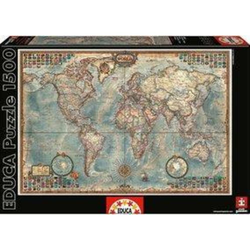 Educa Politična karta svijeta 16005 - 1500 komada