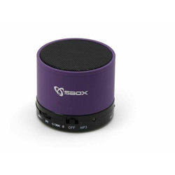 S BOX Bežični Bluetooth zvučnik BT-160/ ljubicasti