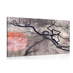 Slika nadrealistična drevesa - 30x20
